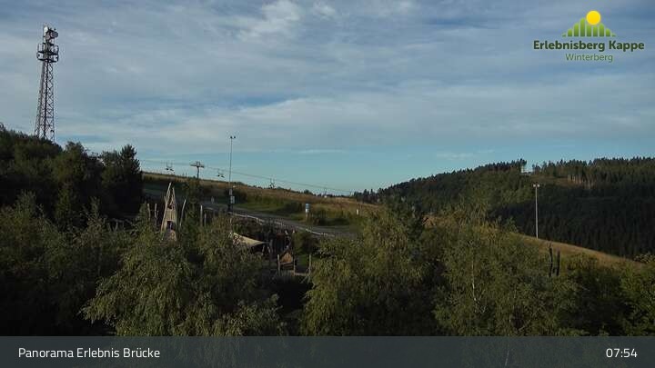 Archiv Foto Webcam Winterberg: Blick auf den Erlebnisberg Kappe