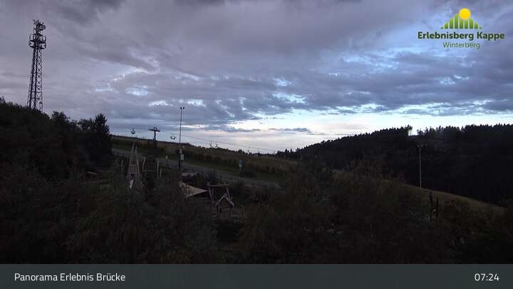 Archived image Webcam Winterberg: View Kappe