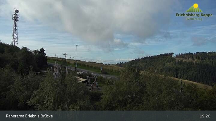 Archiv Foto Webcam Winterberg: Blick auf den Erlebnisberg Kappe