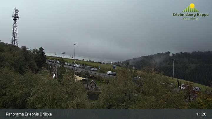 Archiv Foto Webcam Winterberg: Blick auf den Erlebnisberg Kappe