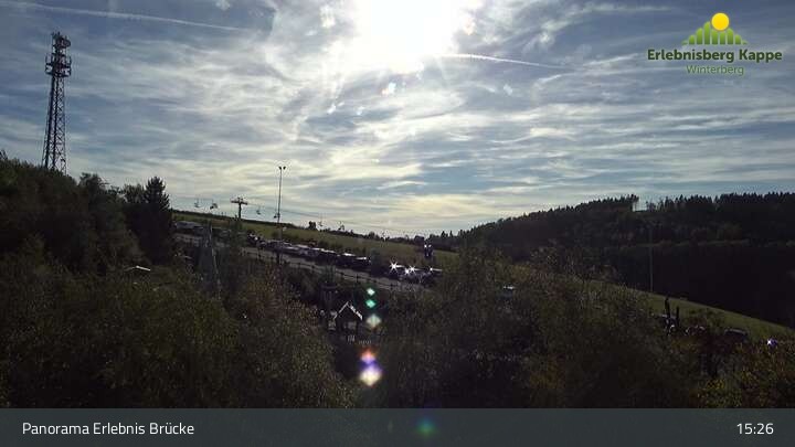 Archiv Foto Webcam Winterberg: Blick auf den Erlebnisberg Kappe