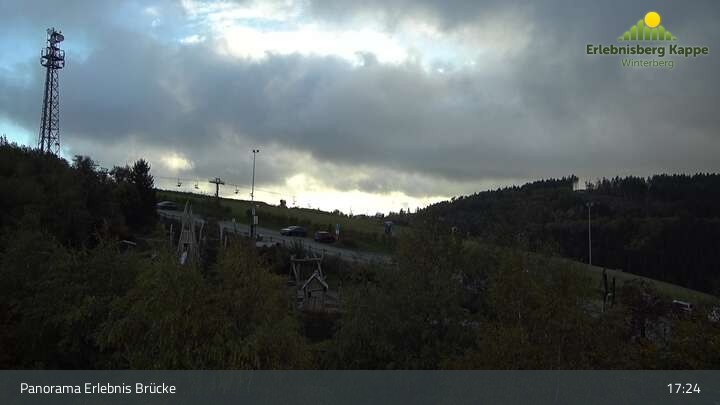Archiv Foto Webcam Winterberg: Blick auf den Erlebnisberg Kappe