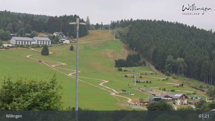 Archiv Foto Webcam Willingen: Ettelsberg Talstation