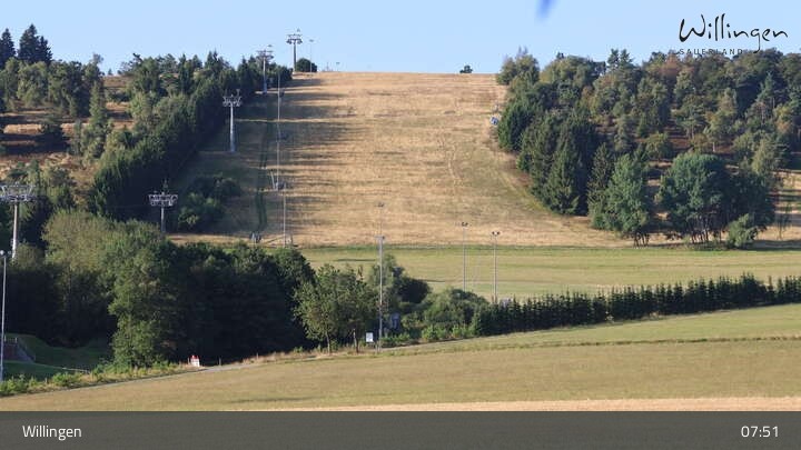Archiv Foto Webcam Willingen: Ettelsberg Talstation