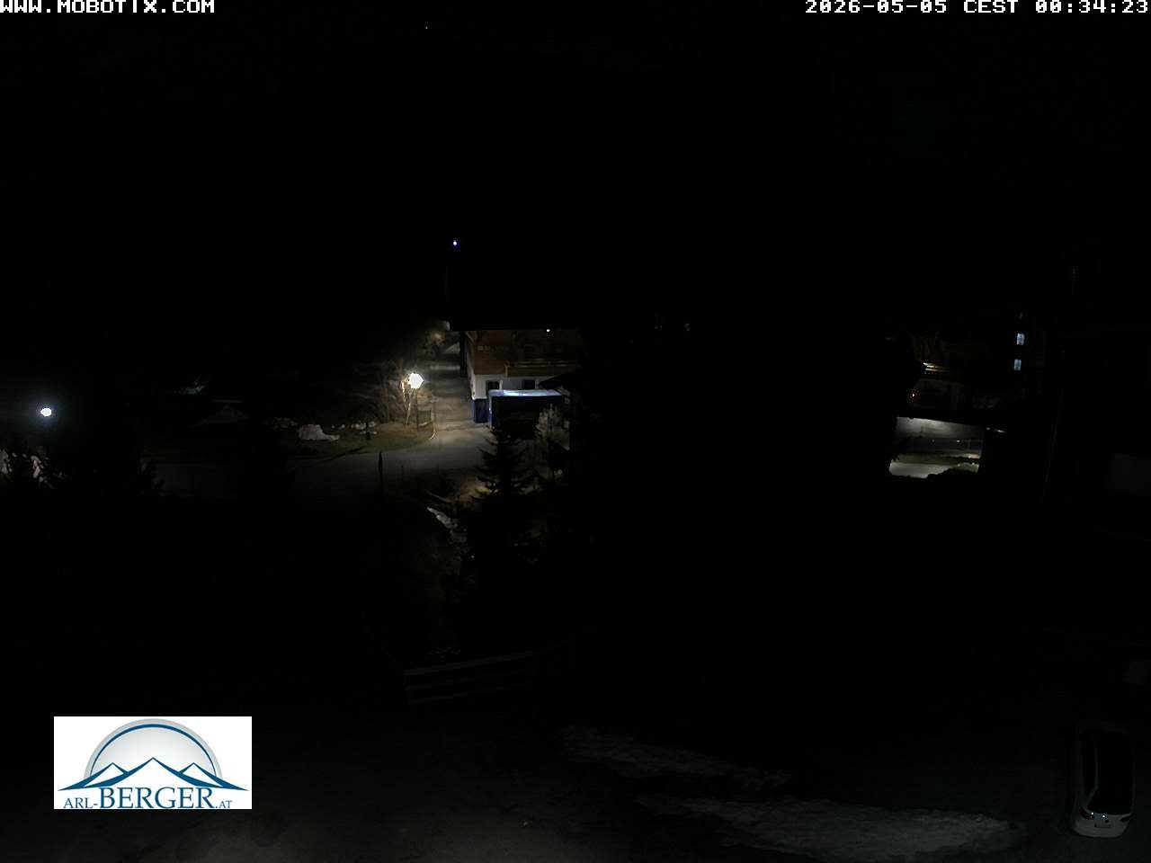 Archiv Foto Webcam Oberlech: Pension Berger
