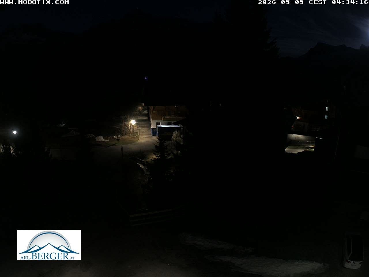 Archiv Foto Webcam Oberlech: Pension Berger