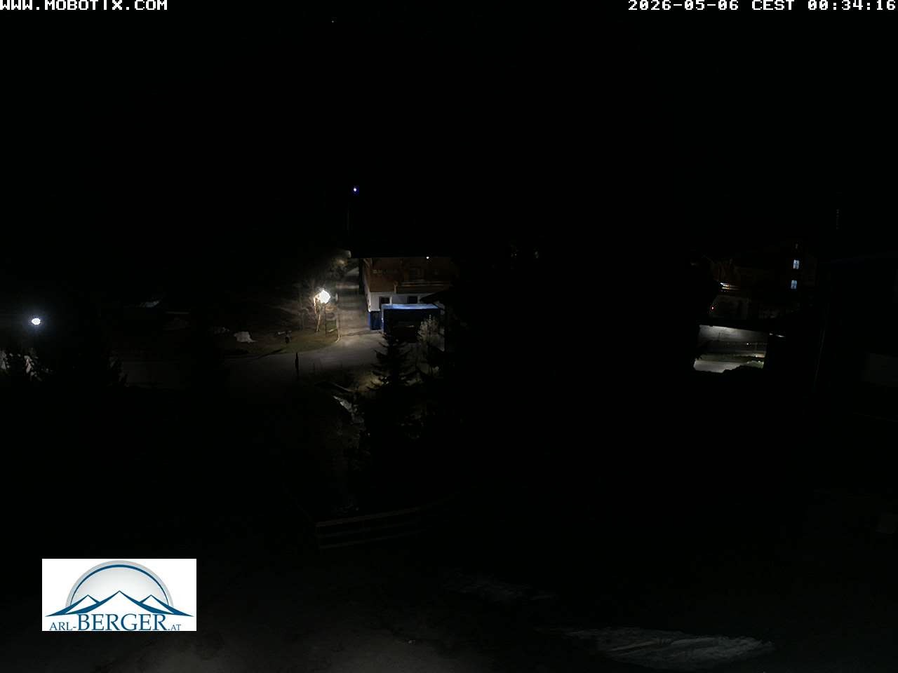 Archiv Foto Webcam Oberlech: Pension Berger