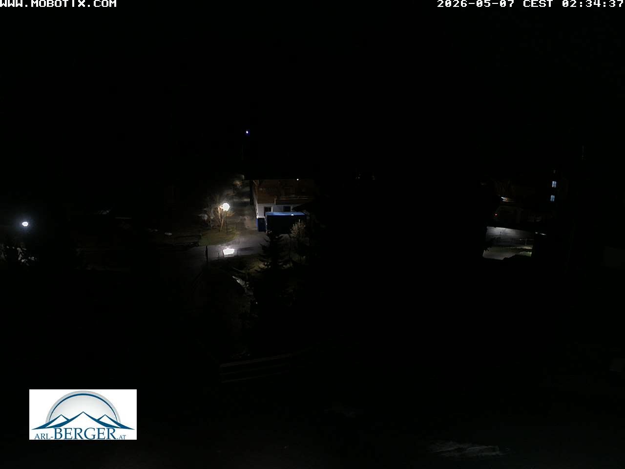 Archiv Foto Webcam Oberlech: Pension Berger