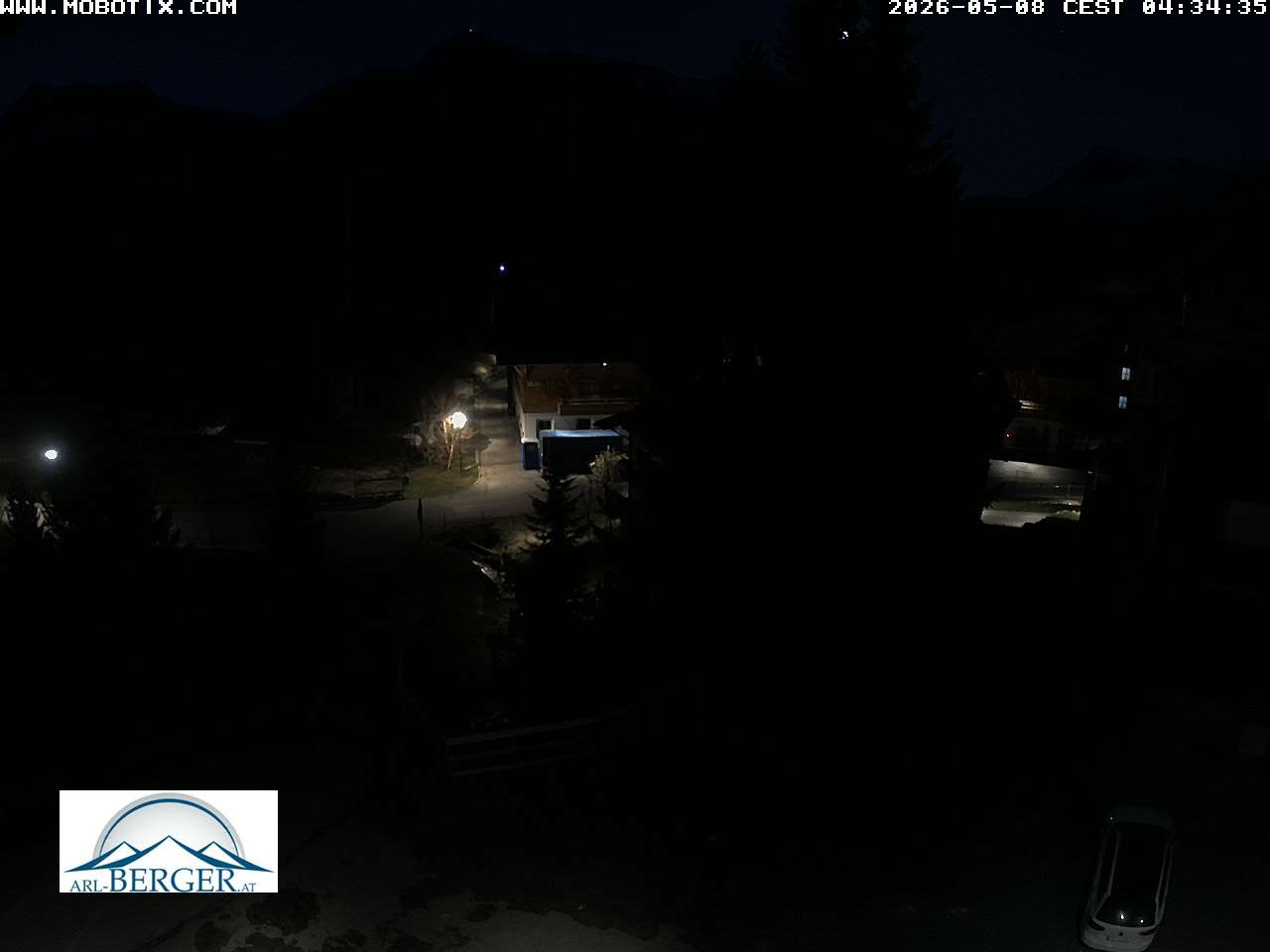 Archiv Foto Webcam Oberlech: Pension Berger