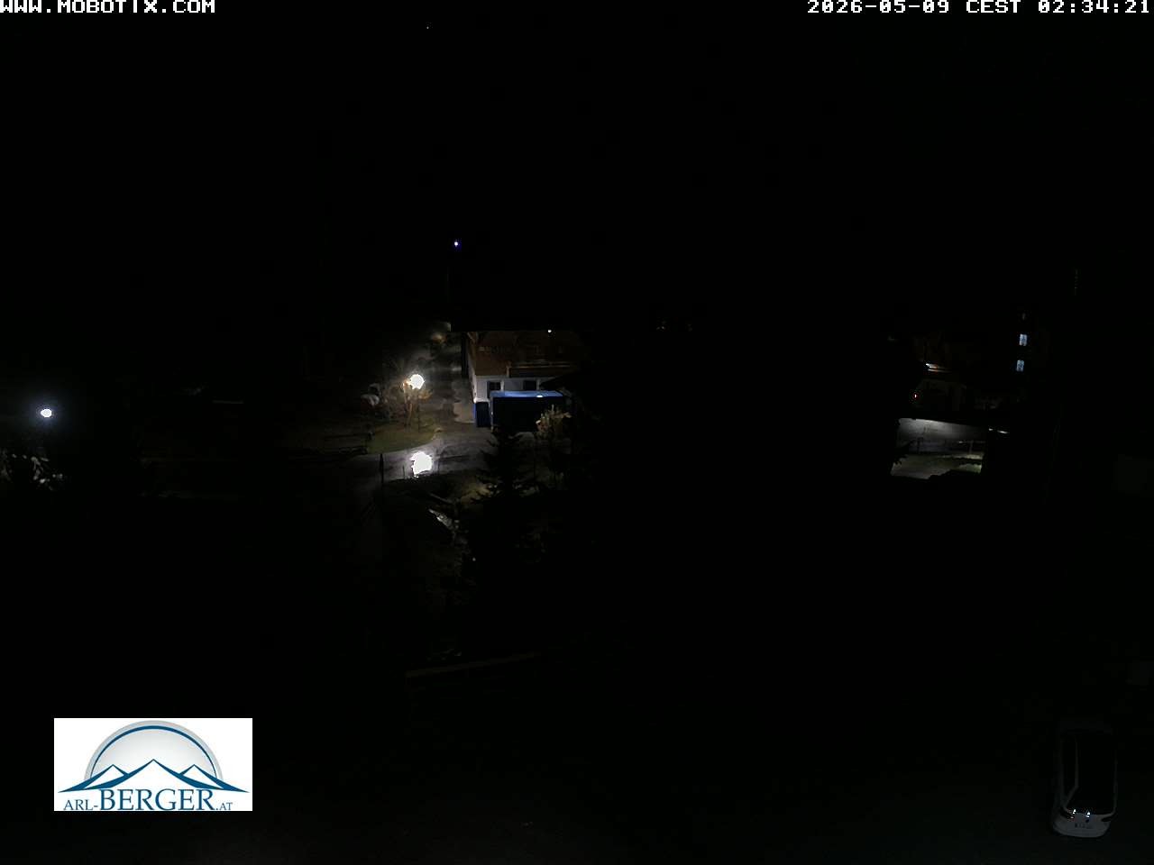 Archiv Foto Webcam Oberlech: Pension Berger