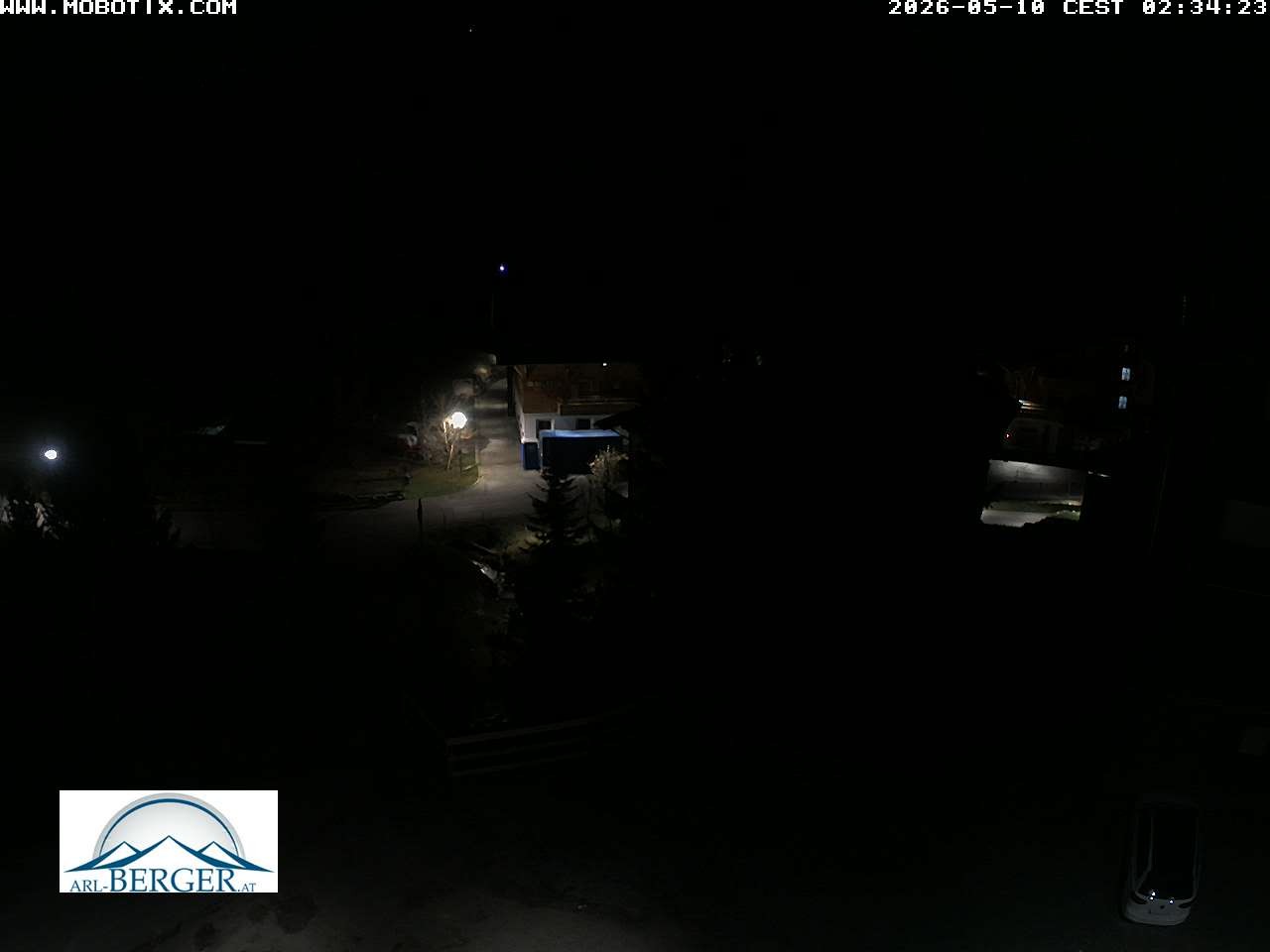 Archiv Foto Webcam Oberlech: Pension Berger