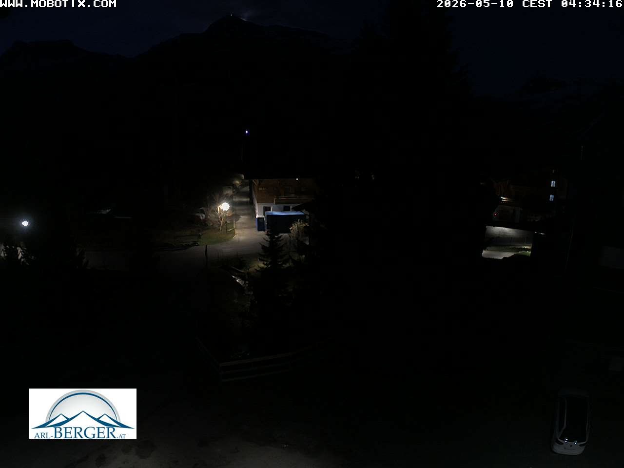 Archiv Foto Webcam Oberlech: Pension Berger