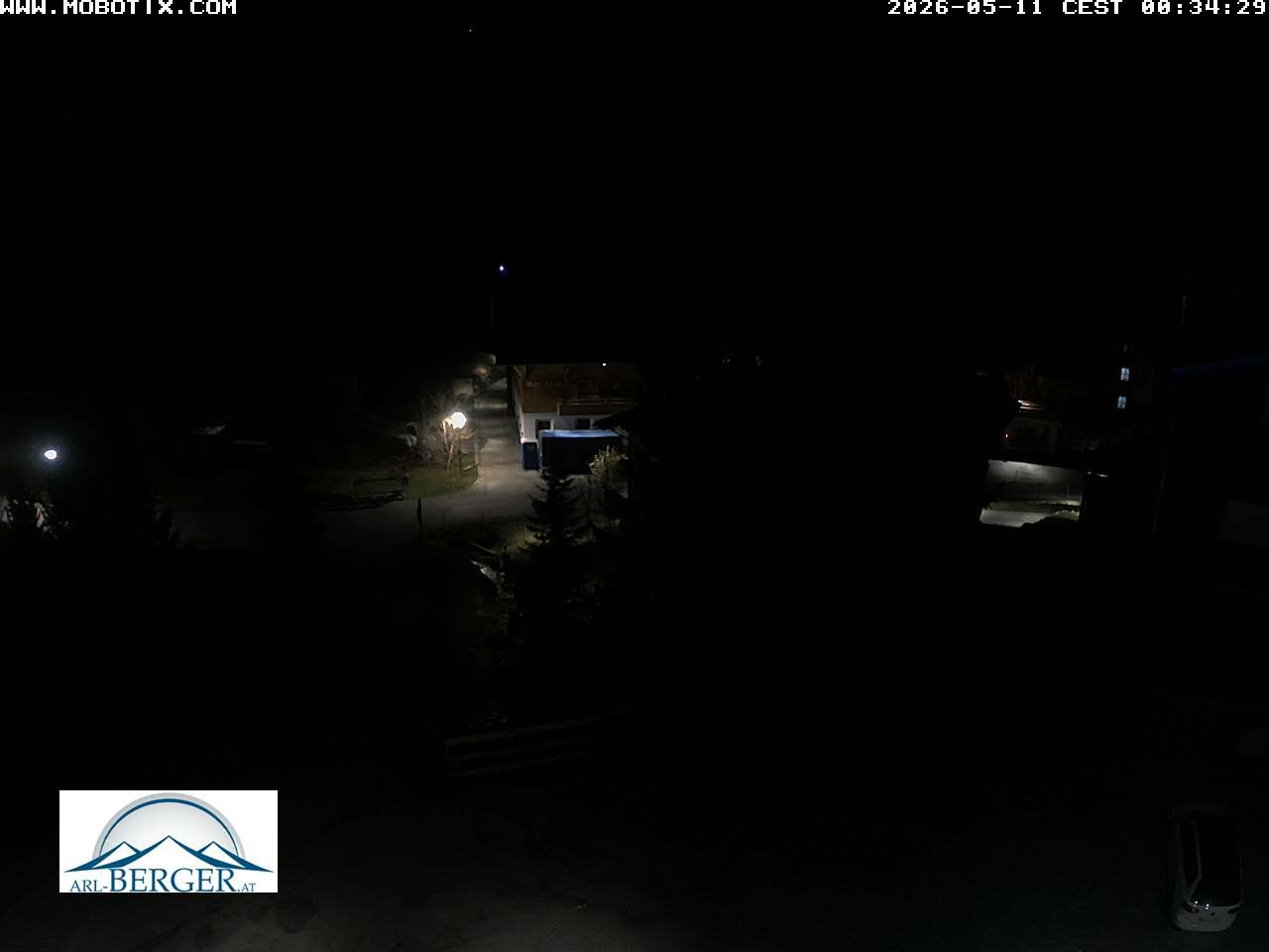 Archiv Foto Webcam Oberlech: Pension Berger