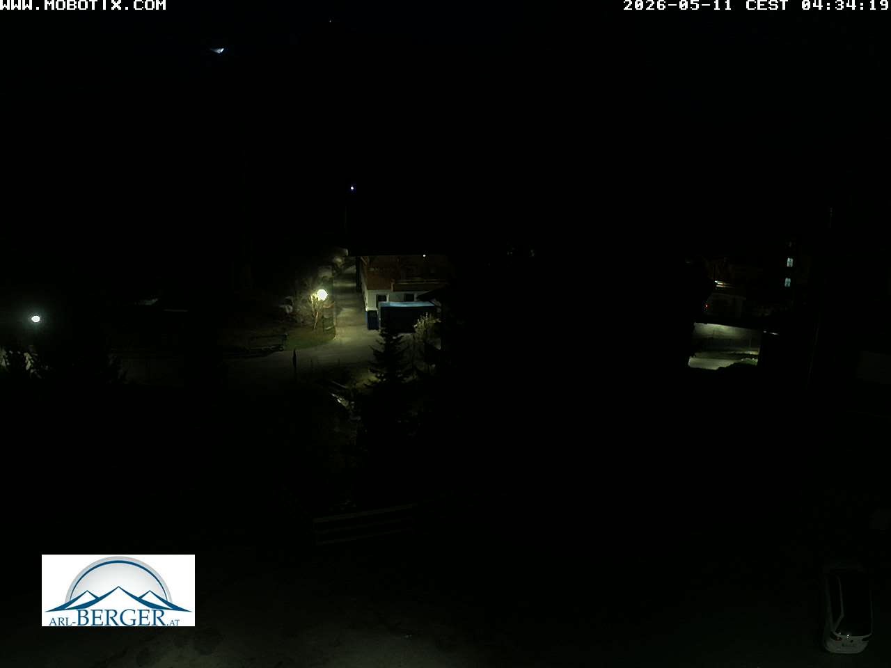 Archiv Foto Webcam Oberlech: Pension Berger