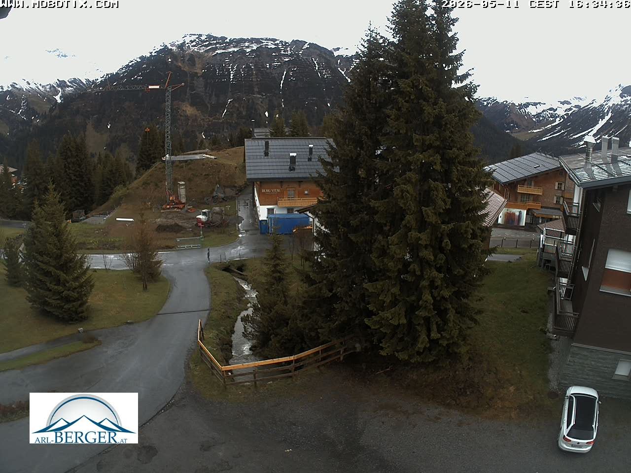 Archiv Foto Webcam Oberlech: Pension Berger