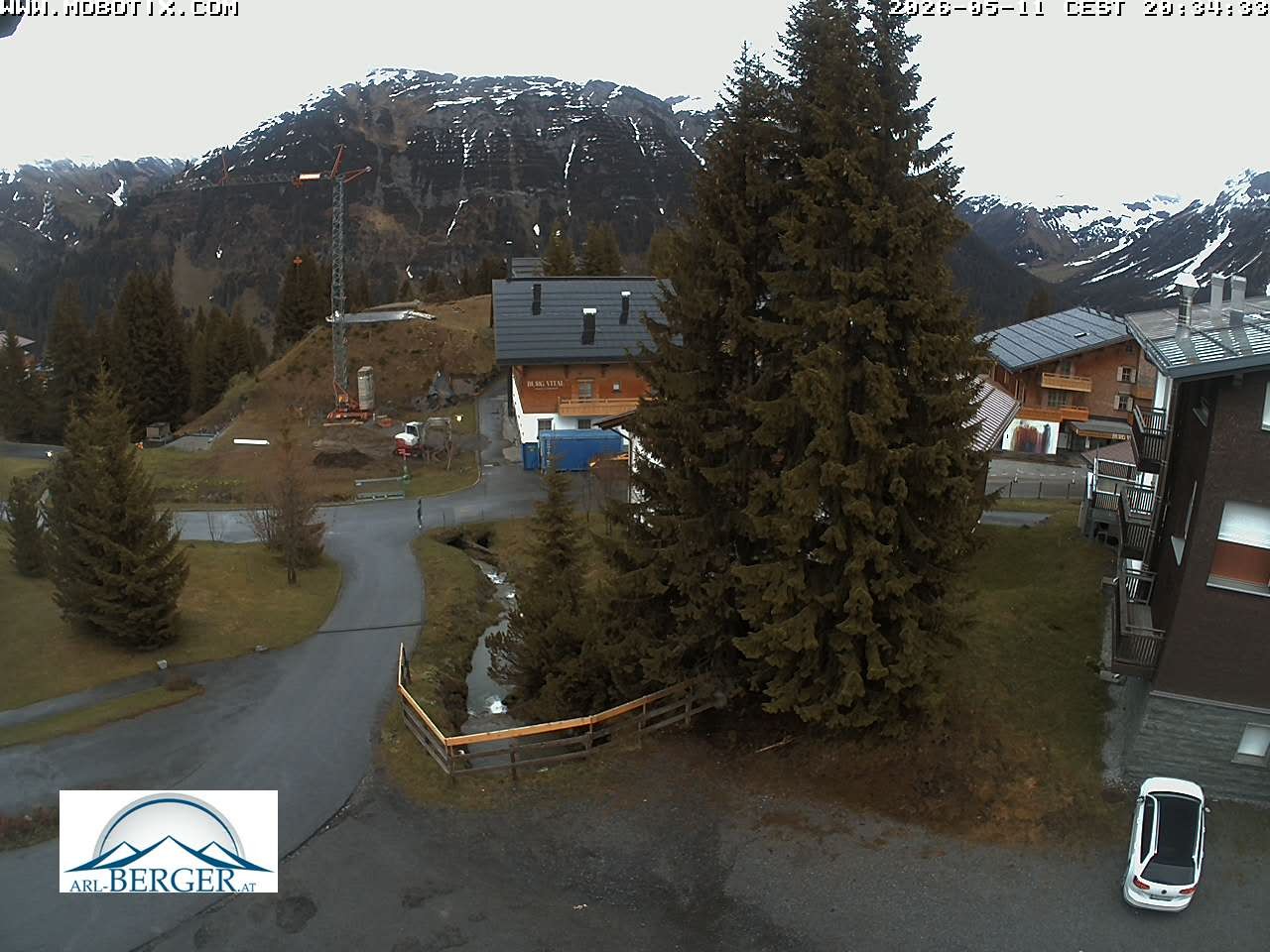 Archiv Foto Webcam Oberlech: Pension Berger