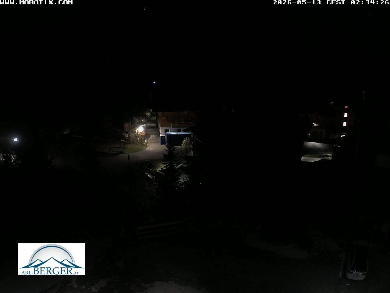 Archiv Foto Webcam Oberlech: Pension Berger