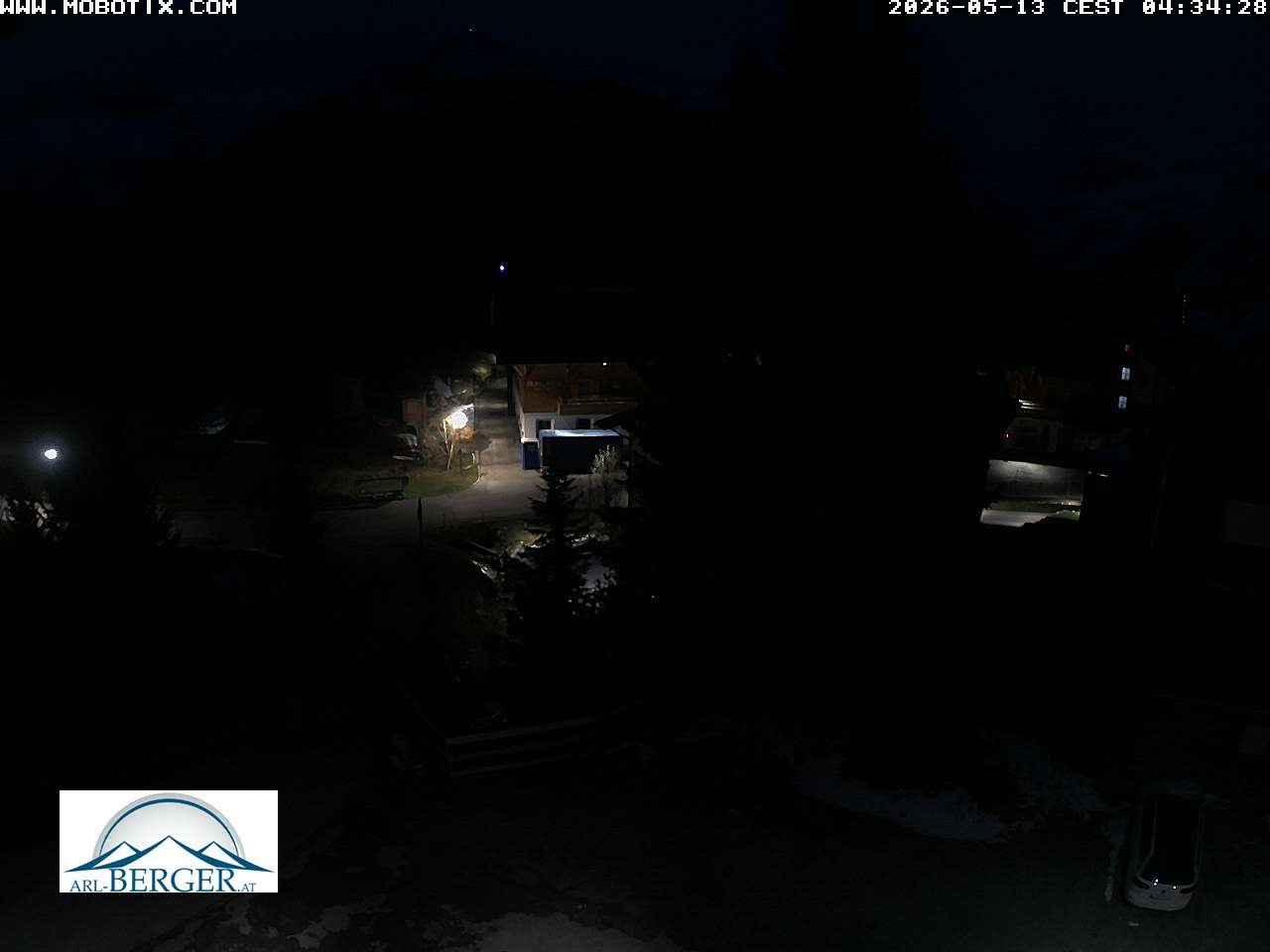 Archiv Foto Webcam Oberlech: Pension Berger