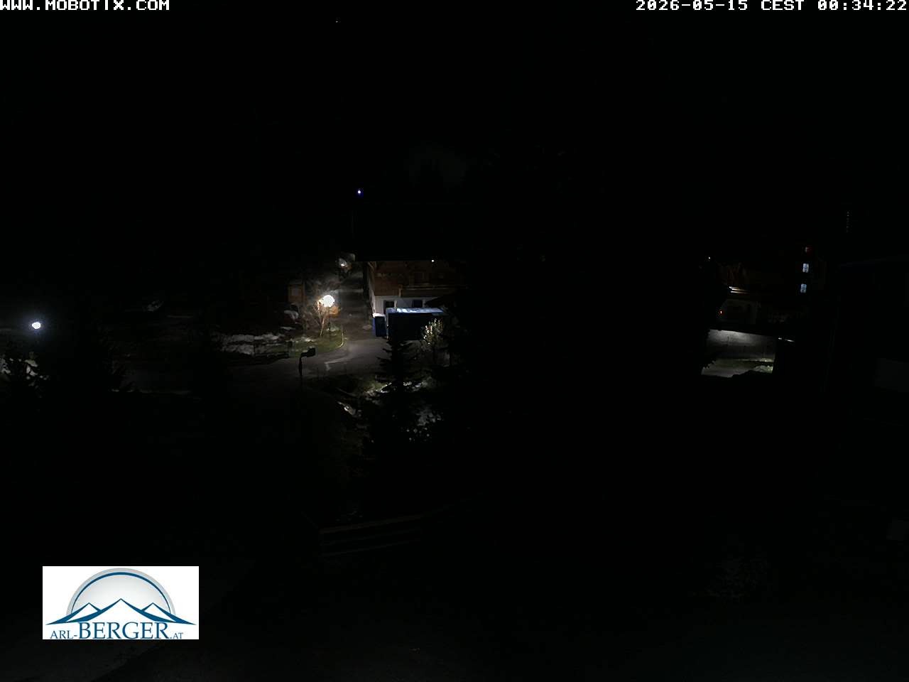 Archiv Foto Webcam Oberlech: Pension Berger