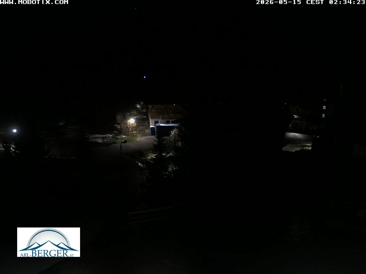 Archiv Foto Webcam Oberlech: Pension Berger