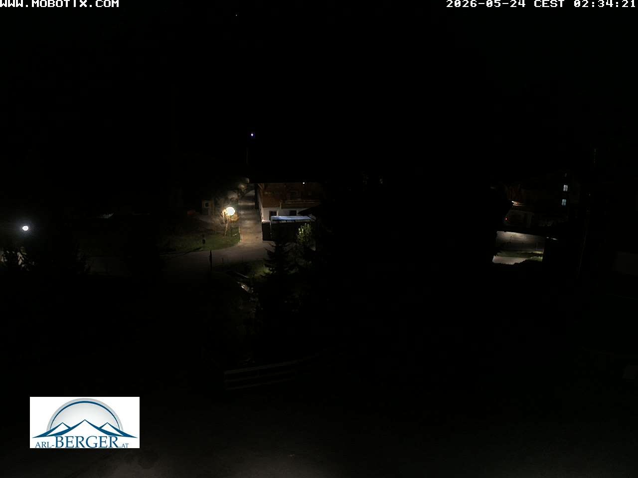 Archiv Foto Webcam Oberlech: Pension Berger