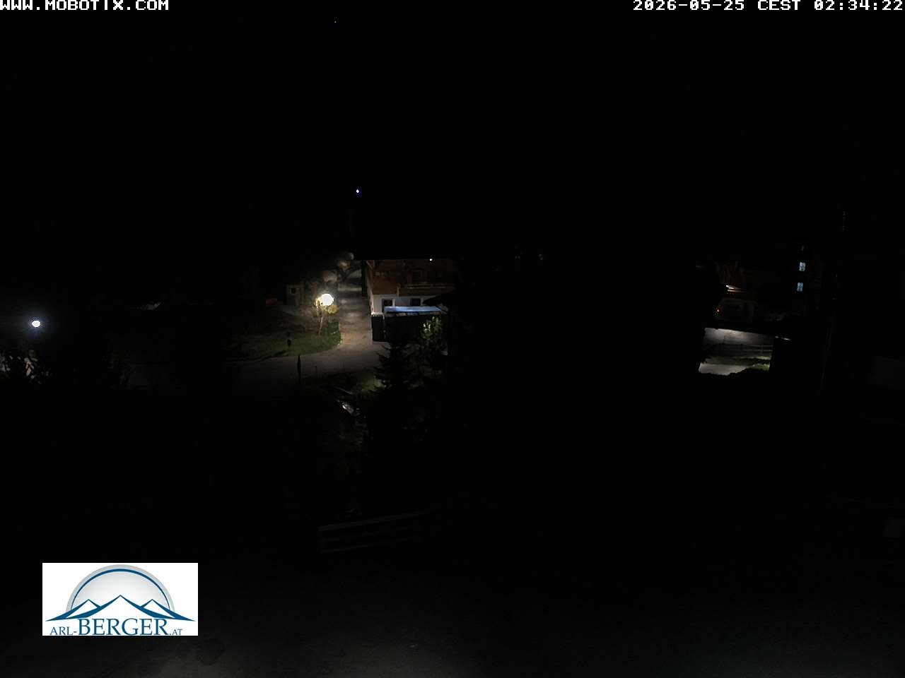 Archiv Foto Webcam Oberlech: Pension Berger