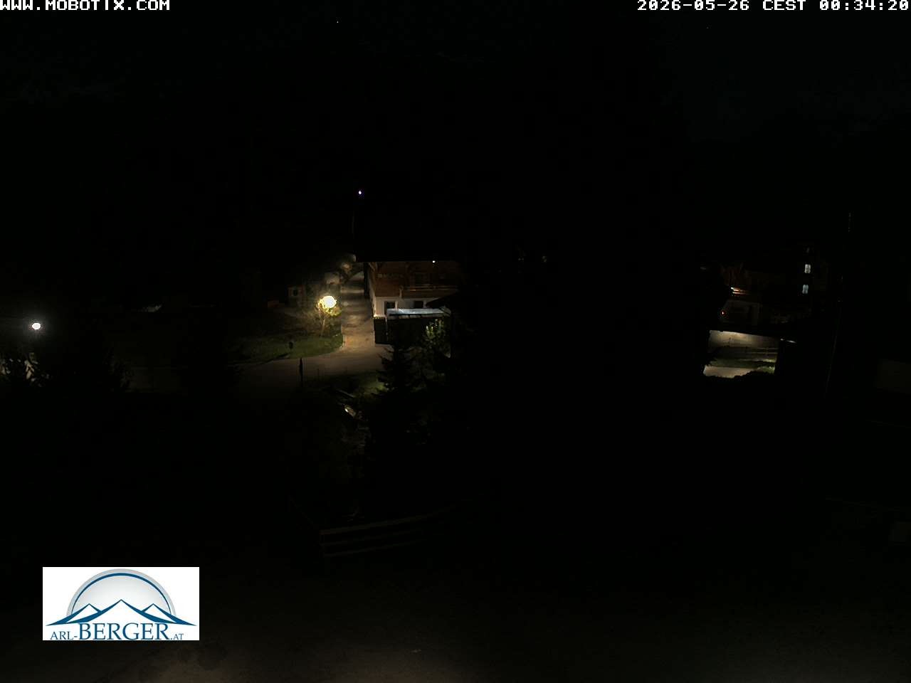 Archiv Foto Webcam Oberlech: Pension Berger