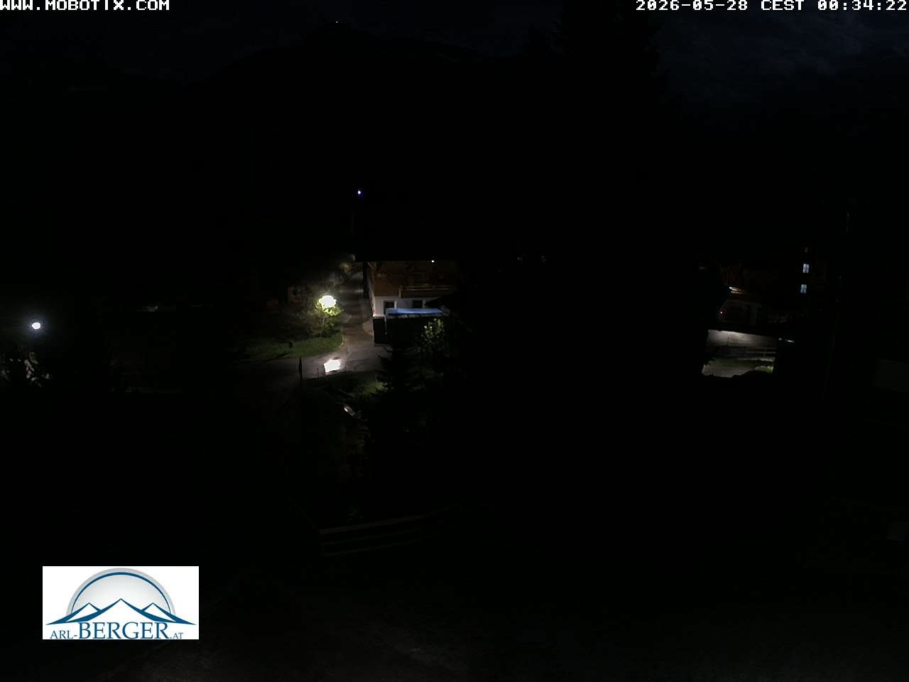 Archiv Foto Webcam Oberlech: Pension Berger