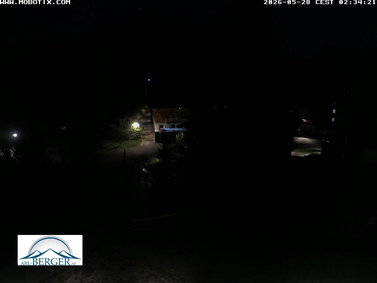 Archiv Foto Webcam Oberlech: Pension Berger