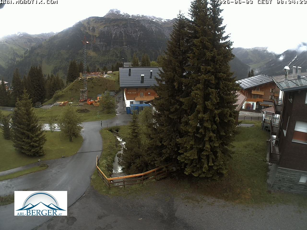 Archiv Foto Webcam Oberlech: Pension Berger