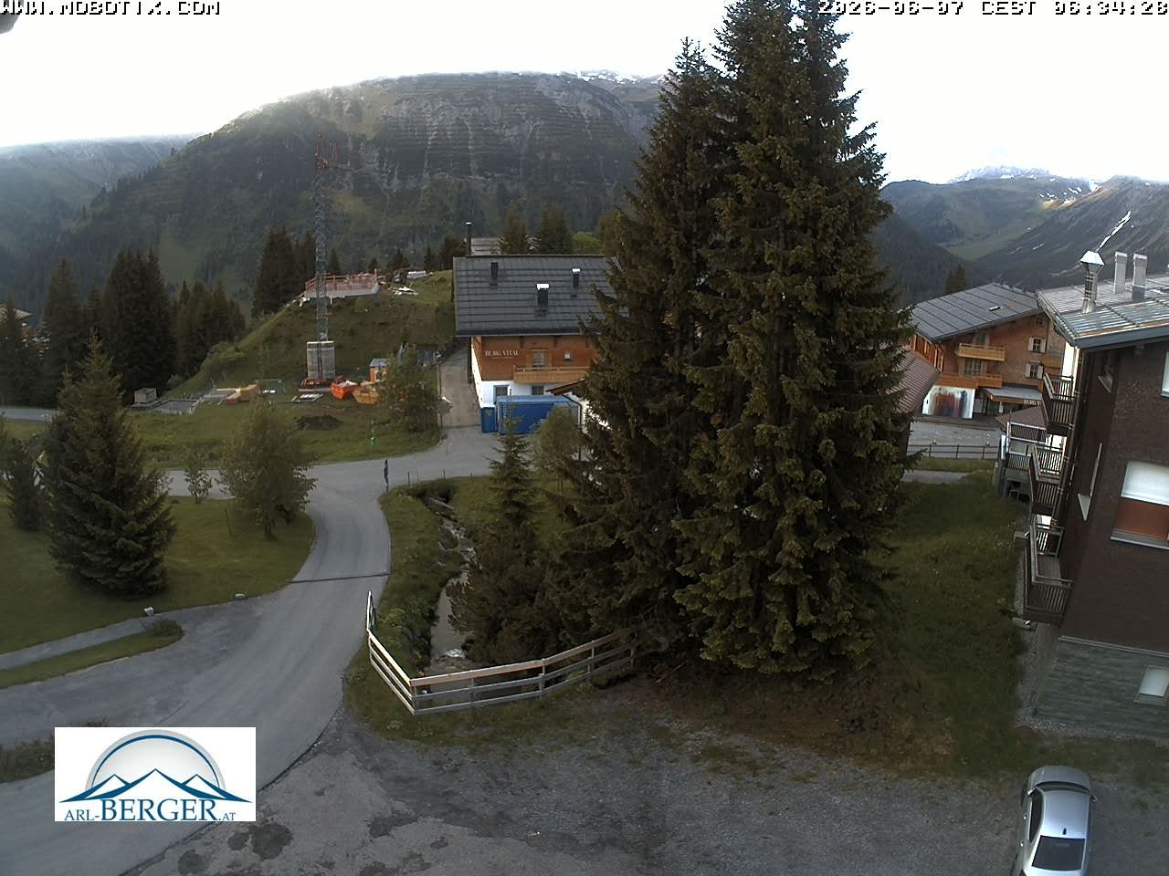 Archiv Foto Webcam Oberlech: Pension Berger