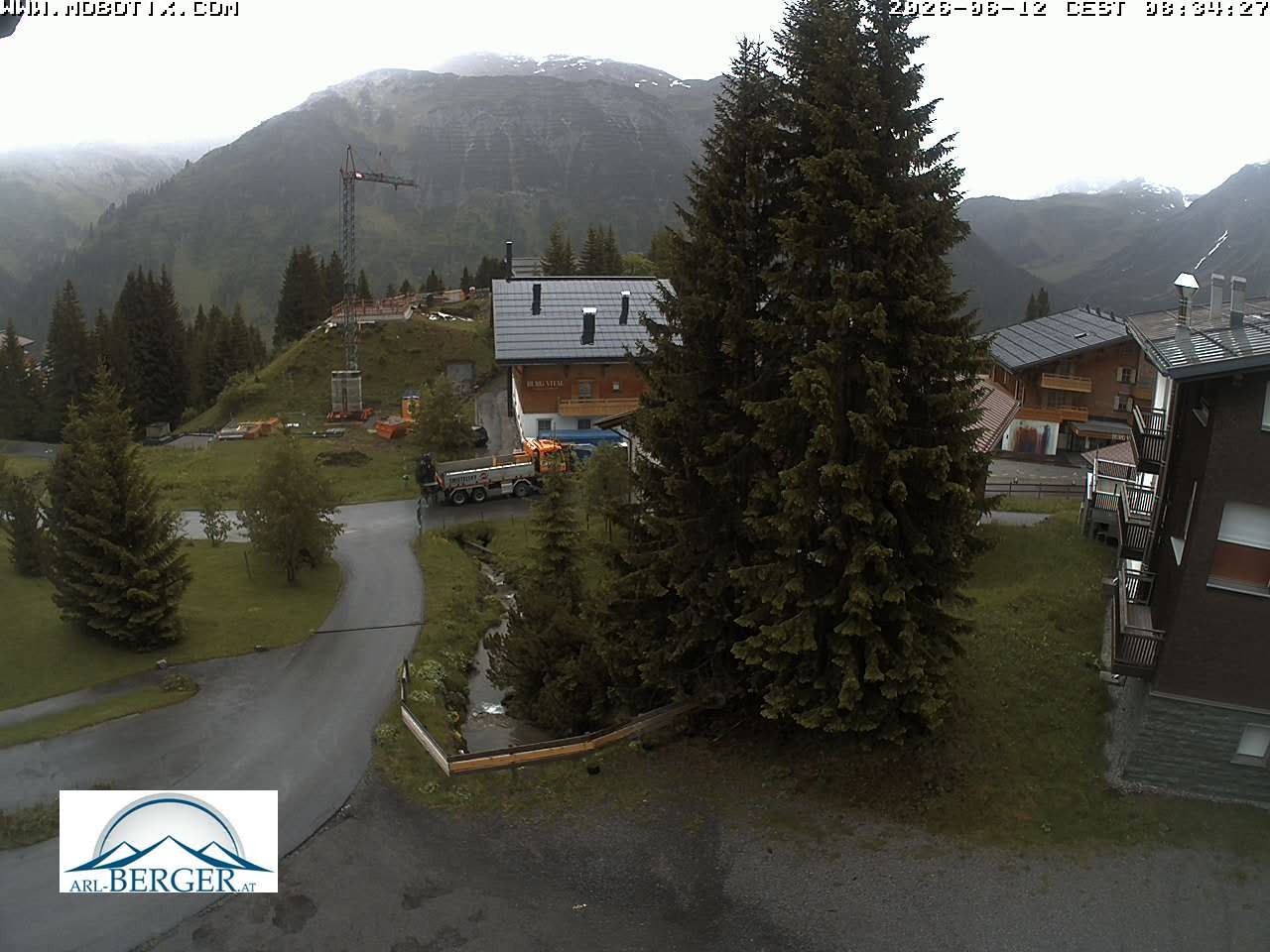 Archiv Foto Webcam Oberlech: Pension Berger