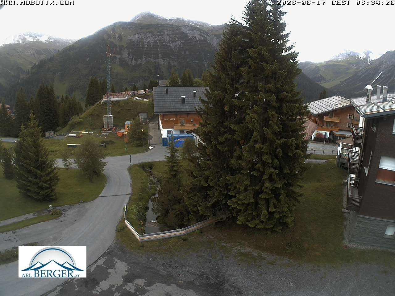 Archiv Foto Webcam Oberlech: Pension Berger