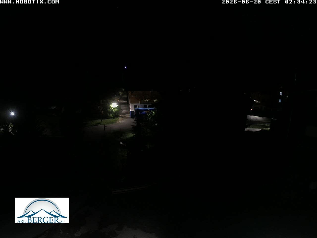 Archiv Foto Webcam Oberlech: Pension Berger