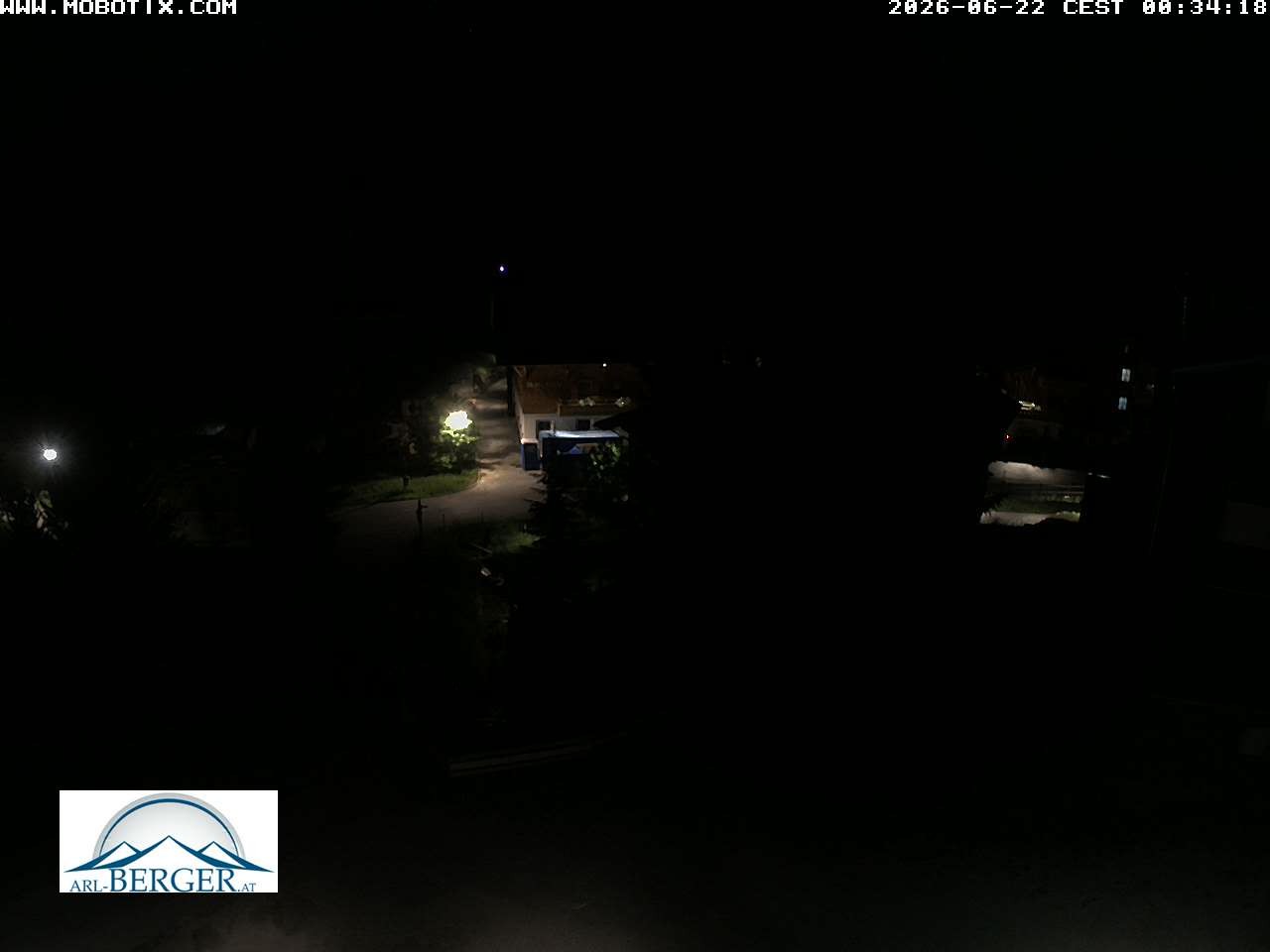 Archiv Foto Webcam Oberlech: Pension Berger