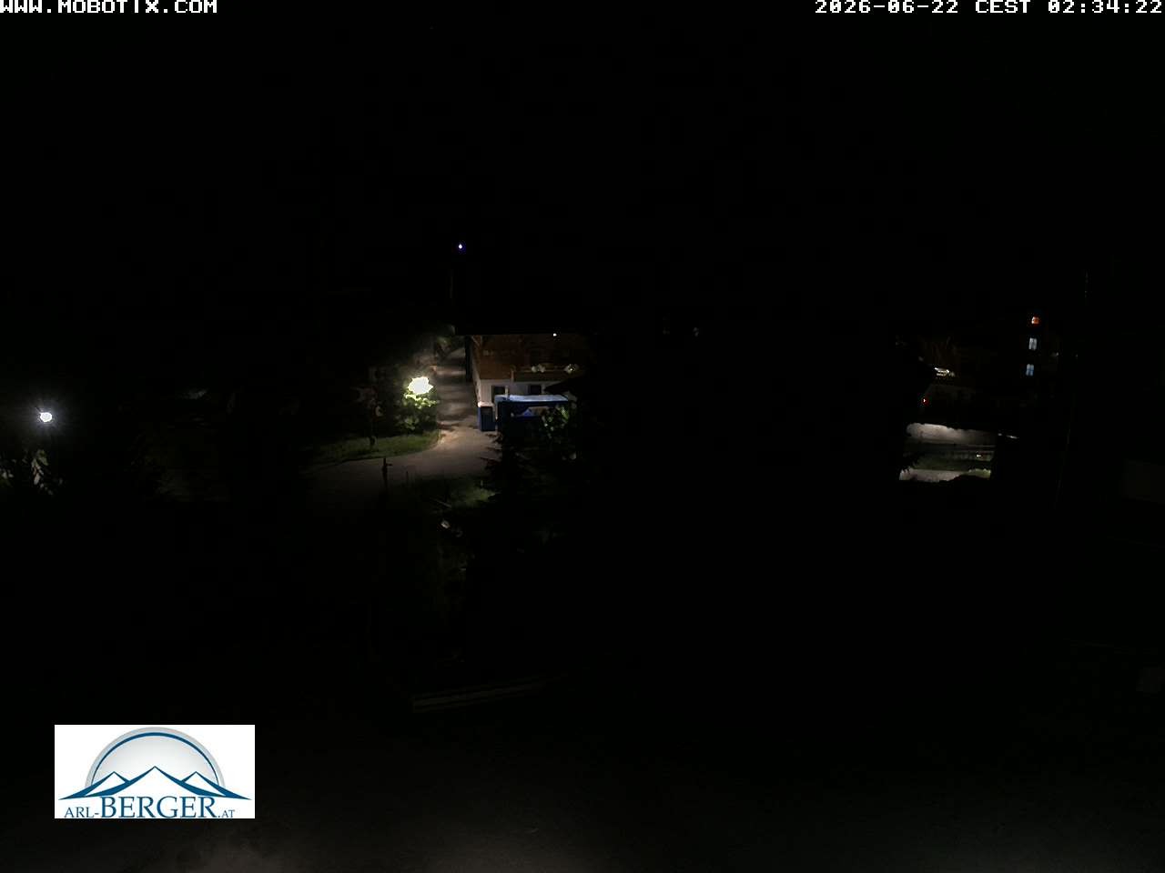 Archiv Foto Webcam Oberlech: Pension Berger