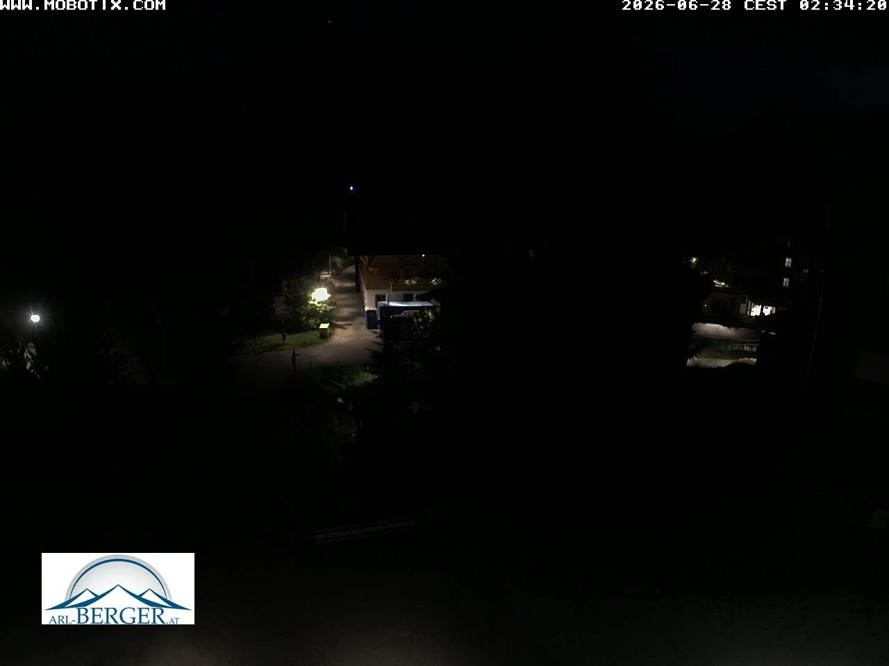 Archiv Foto Webcam Oberlech: Pension Berger