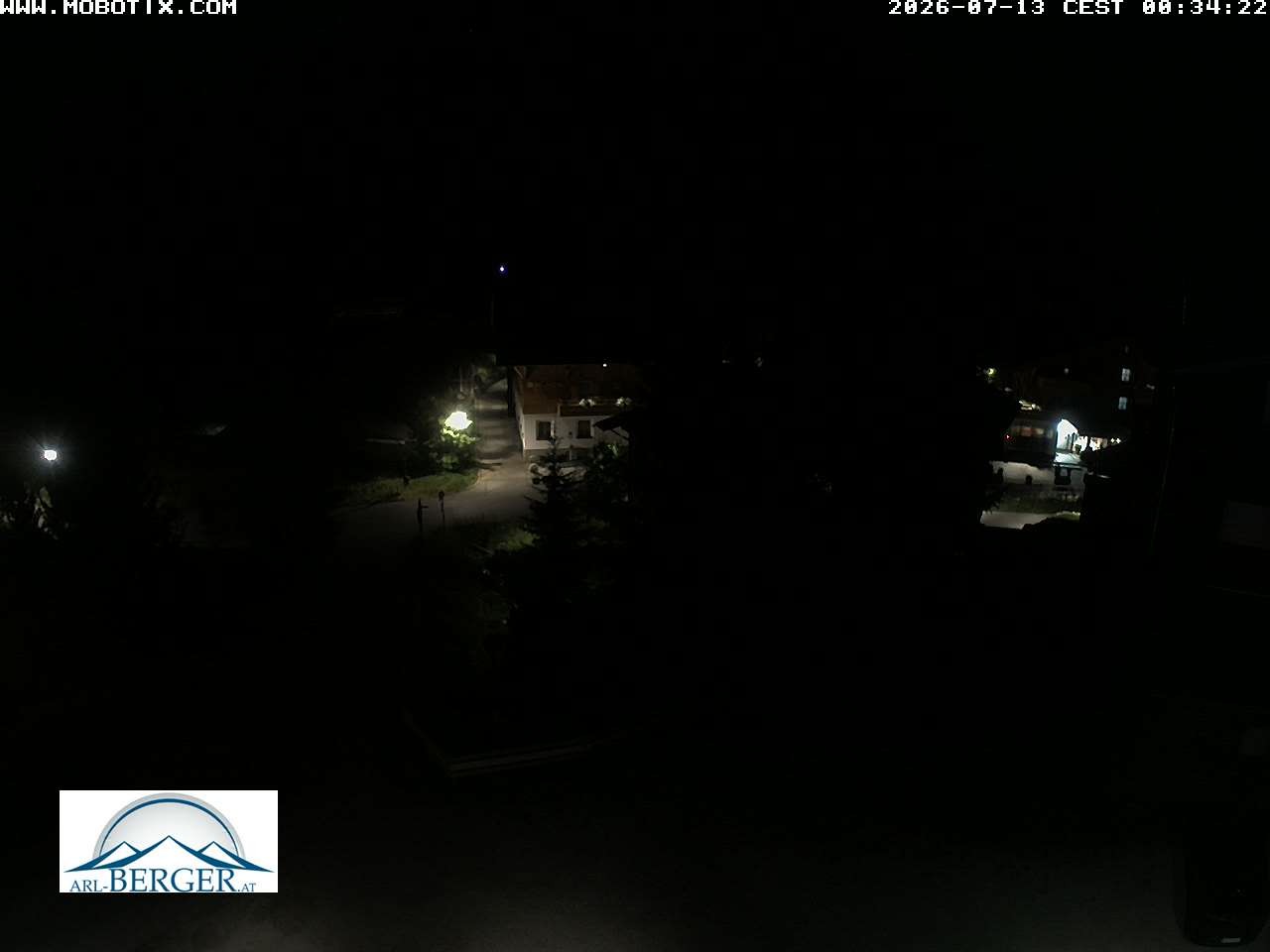 Archiv Foto Webcam Oberlech: Pension Berger