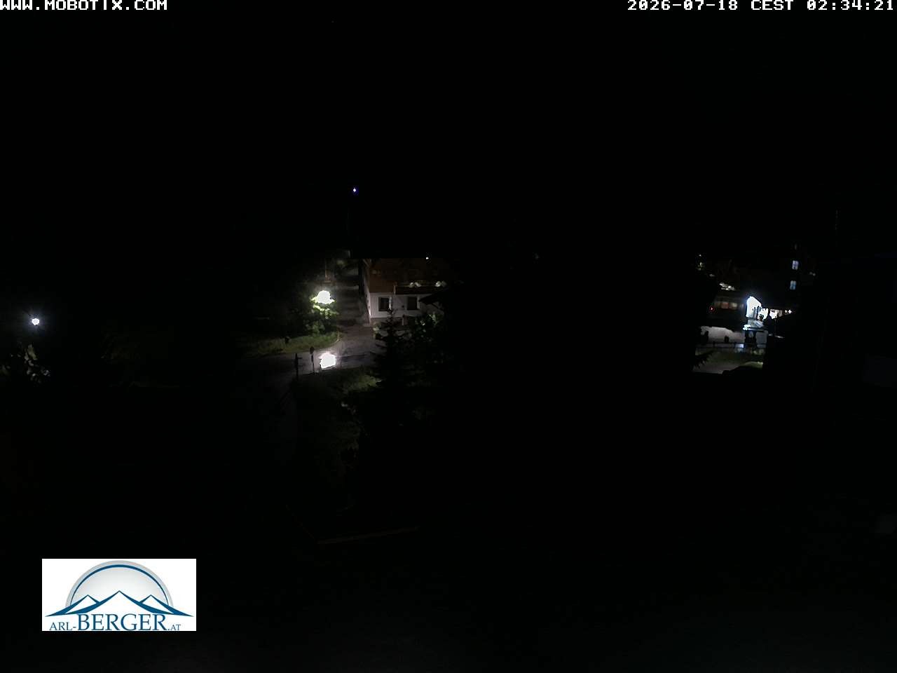 Archiv Foto Webcam Oberlech: Pension Berger