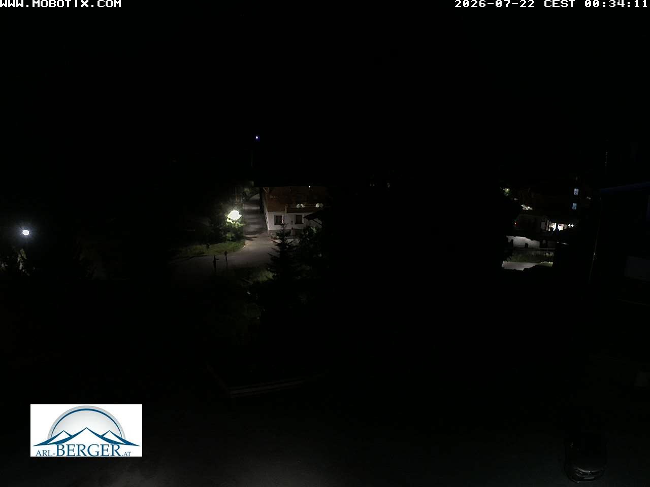 Archiv Foto Webcam Oberlech: Pension Berger