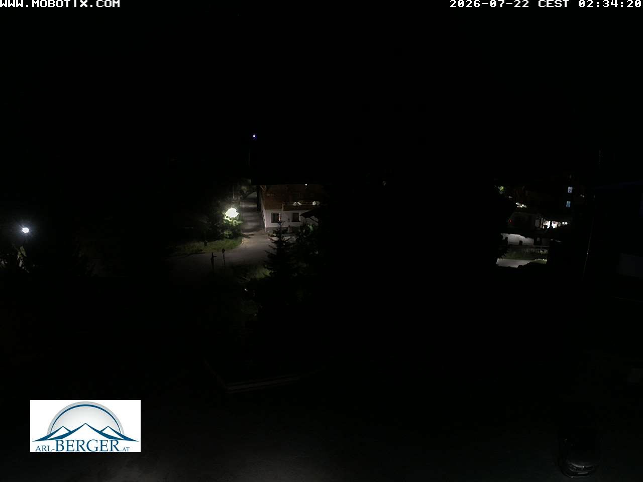 Archiv Foto Webcam Oberlech: Pension Berger