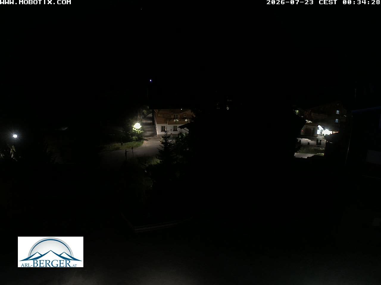 Archiv Foto Webcam Oberlech: Pension Berger
