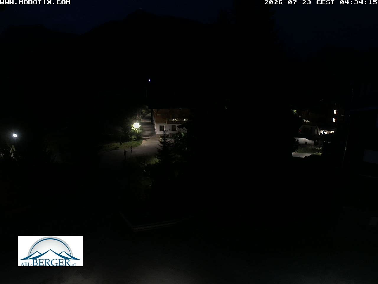 Archiv Foto Webcam Oberlech: Pension Berger