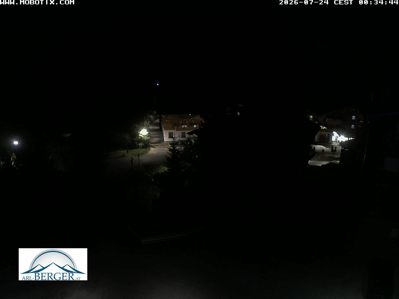 Archiv Foto Webcam Oberlech: Pension Berger
