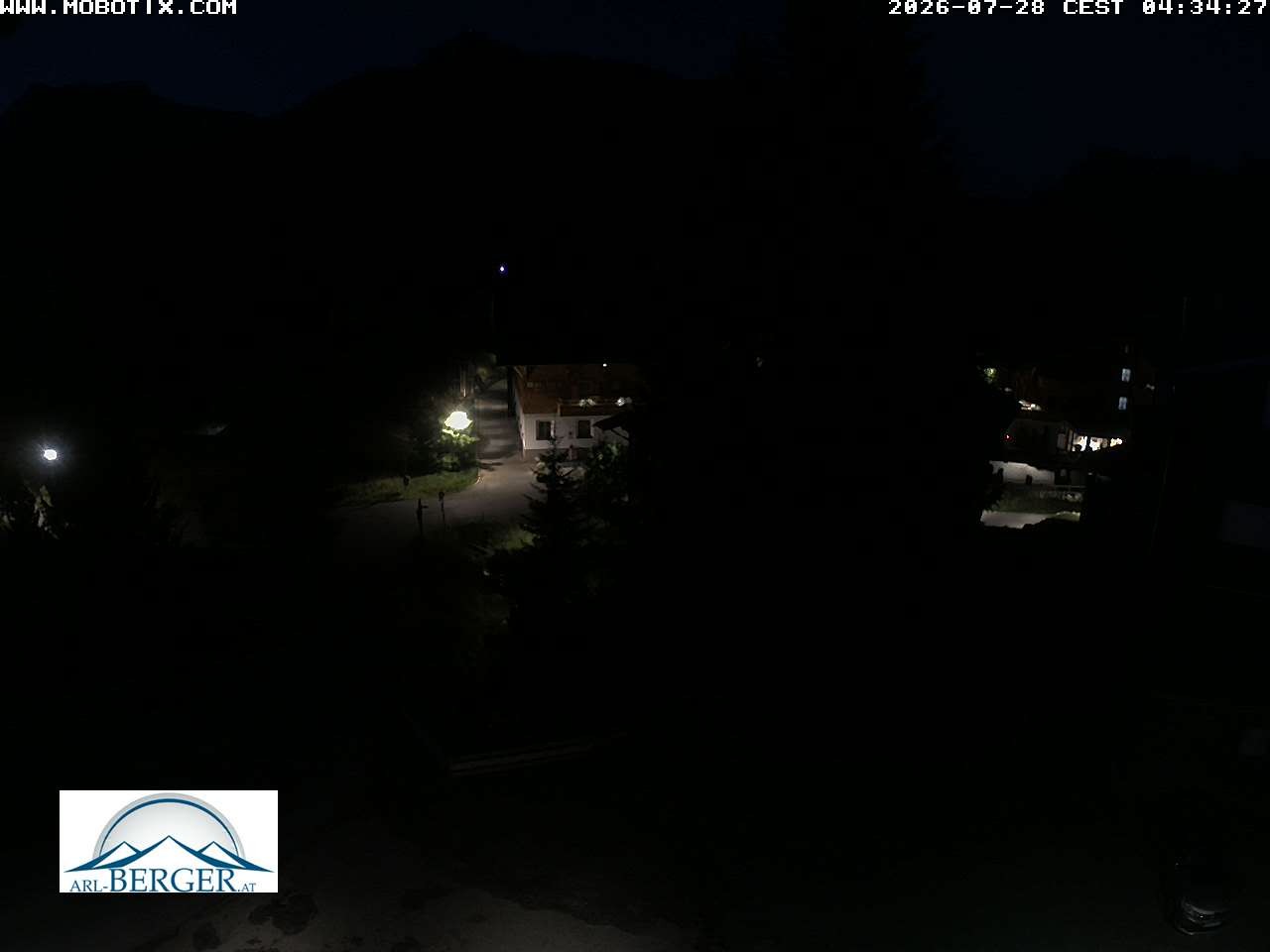 Archiv Foto Webcam Oberlech: Pension Berger