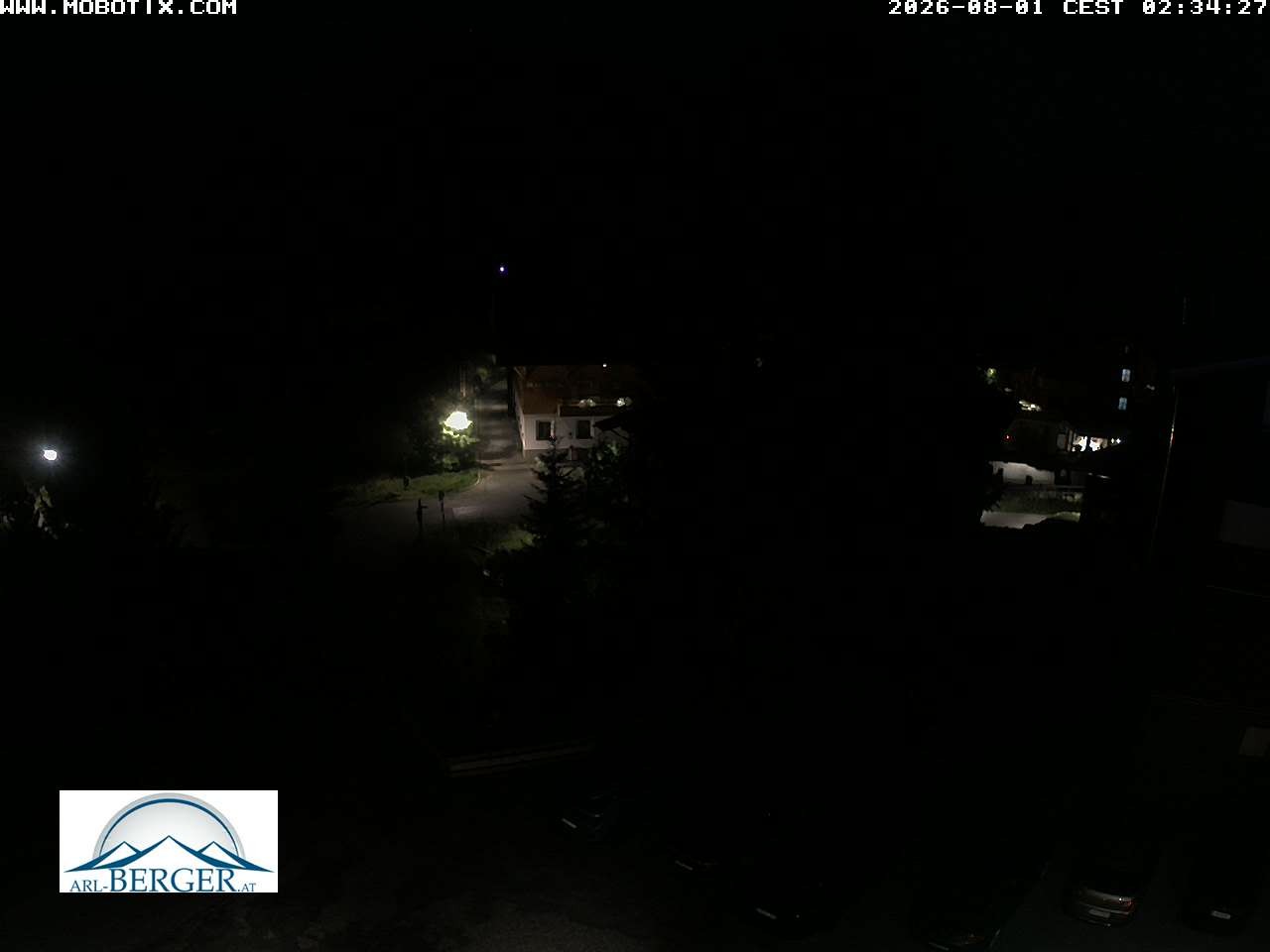 Archiv Foto Webcam Oberlech: Pension Berger