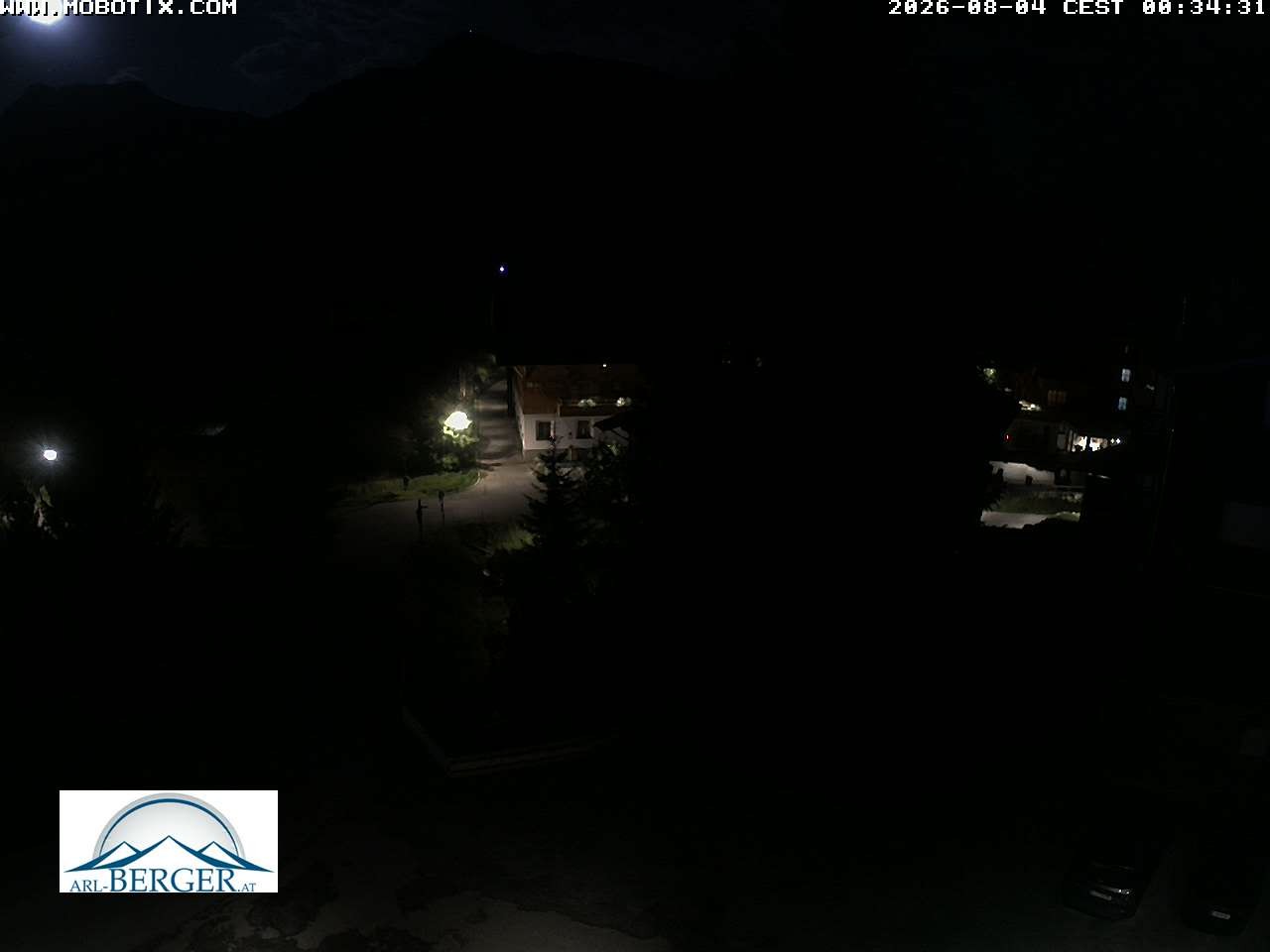 Archiv Foto Webcam Oberlech: Pension Berger