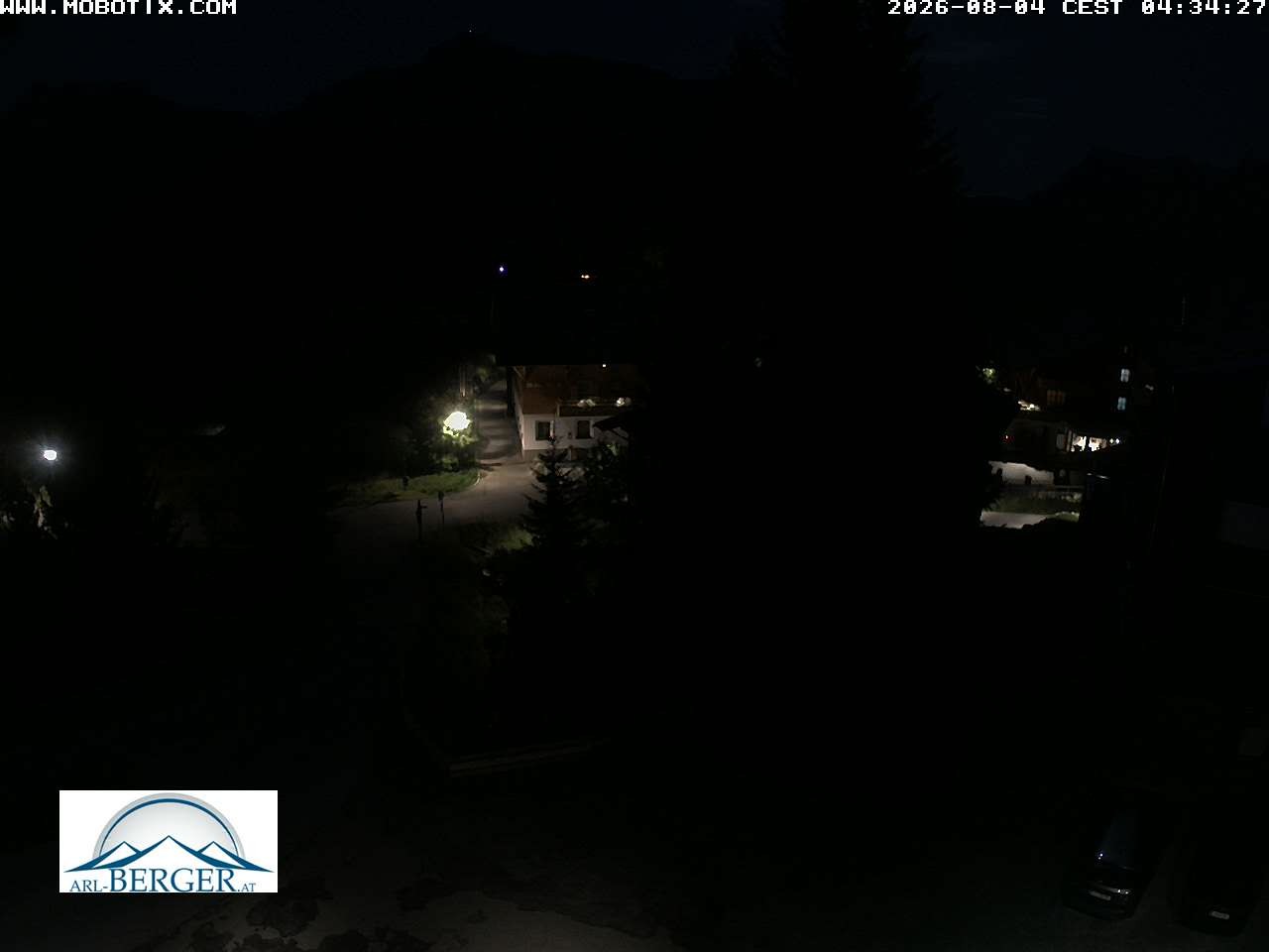 Archiv Foto Webcam Oberlech: Pension Berger