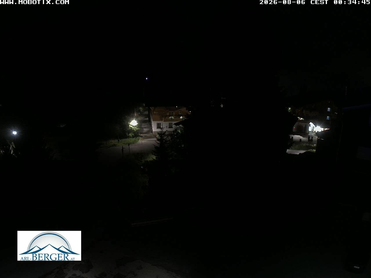 Archiv Foto Webcam Oberlech: Pension Berger