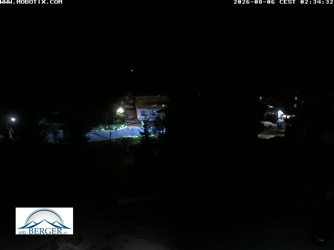 Archiv Foto Webcam Oberlech: Pension Berger